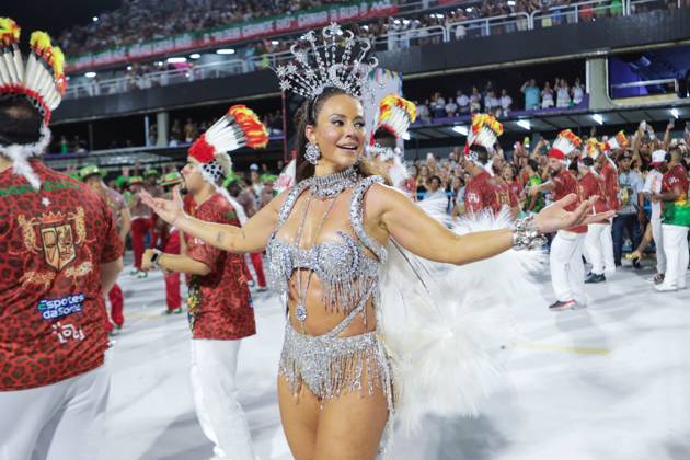 Brazil, rehearsals for the carnival in Rio de Janeiro