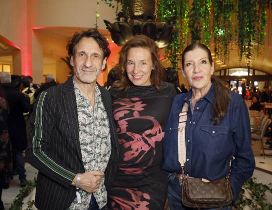 Berlin Fashion Week, guests of the Anja Gockel fashion show