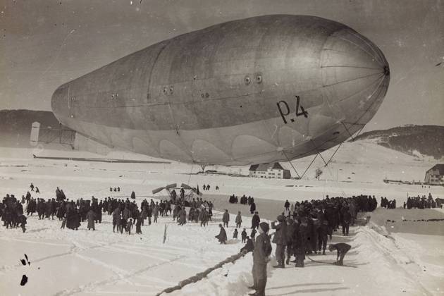 IMAGO International History, Archive, First World War, WWI, Italian war airships 1915-1918