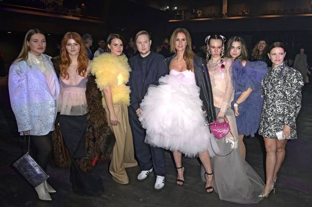 Berlin Fashion Week, guests of the Danny Reinke fashion show