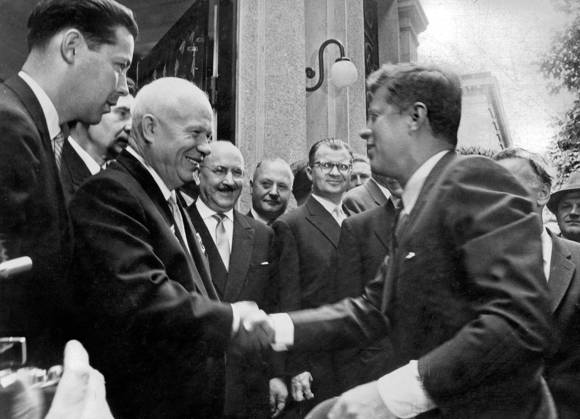IMAGO International History, Important summits, Vienna Summit 1961, John F. Kennedy and Nikita Khrushchev