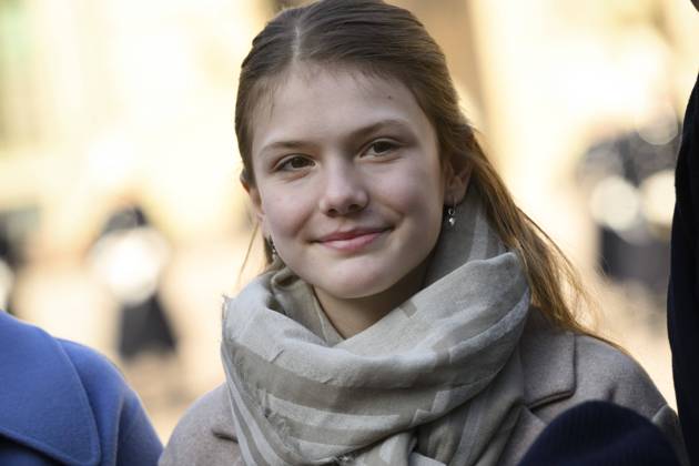 Princess Estelle of Sweden celebrates her 13th birthday, archive pictures