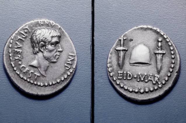 Rare Roman Brutus coin sold at auction for 1.98 million euros - Stock photos