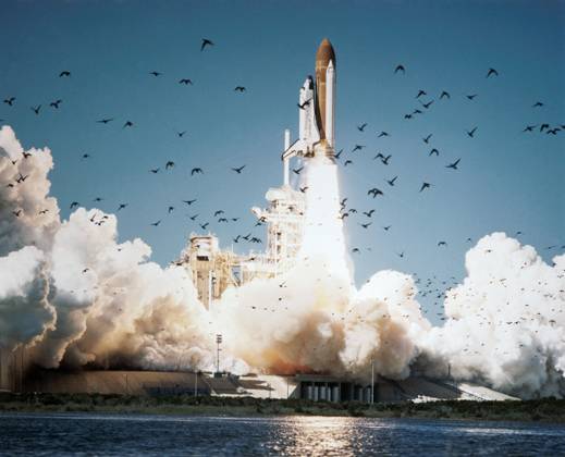 IMAGO History, Raumfahrt, USA, Challenger-Katastrophe 1986