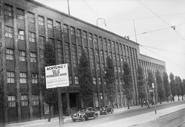Sender Freies Berlin starts broadcasting, 70th anniversary on 1 June