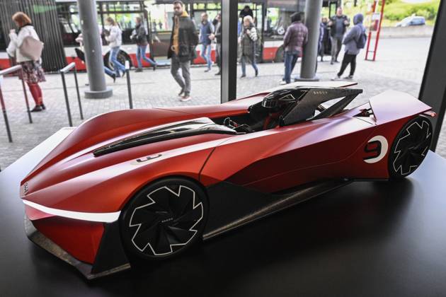 Czech Republic, world premiere of the Skoda Vision Gran Turismo design study in Prague