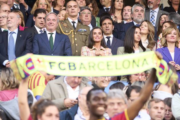 Football, Women, Queen Letizia at the Copa de la Reina final in Zaragoza