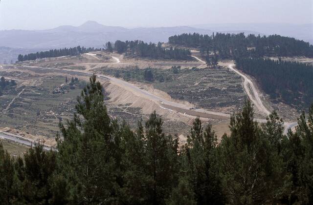 Israel begins construction of Har Homa settlement - 20th anniversary on 18 March