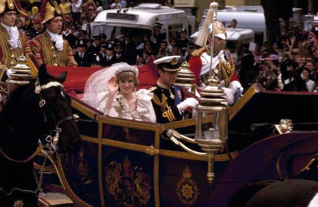 Prince Charles and Princess Diana - Wedding 35 years ago on 29 July