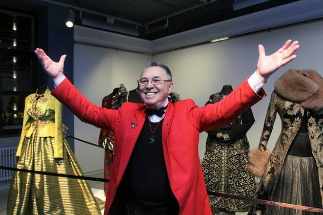 Russian fashion designer Vyacheslav Zaitsev died