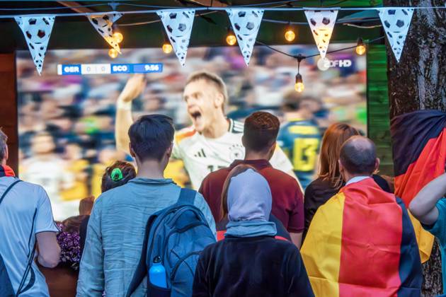 EURO 2024, Germany - Scotland, public viewing in Munich