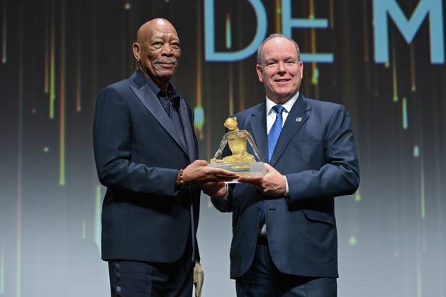 Festival de Television de Monte-Carlo, Morgan Freeman erhält Auszeichnung