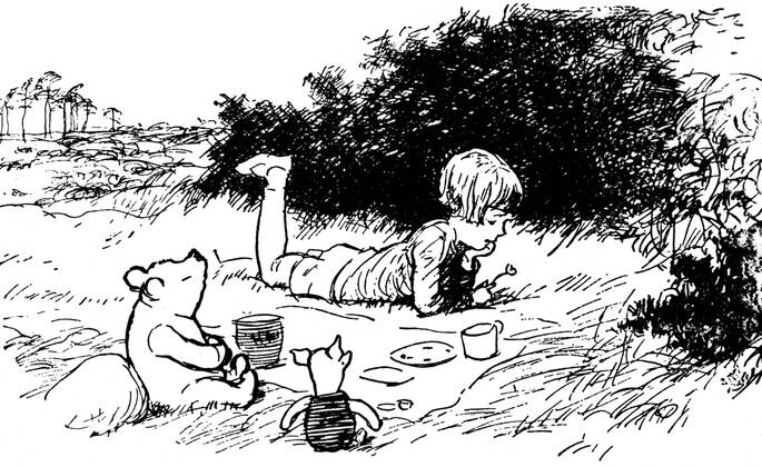 The first book about Pooh Bear – *Winnie-the-Pooh* – is published; 100th anniversary on 14 October