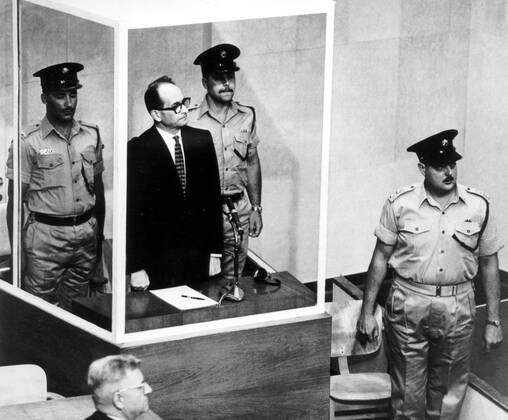 Adolf Eichmann sentenced to death in Israel, 60th anniversary on 15 December