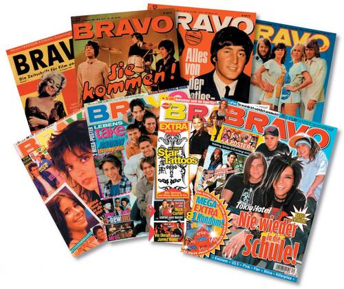 Erste Ausgabe der Jugendzeitschrift Bravo erscheint, 70. Jahrestag am 26. August