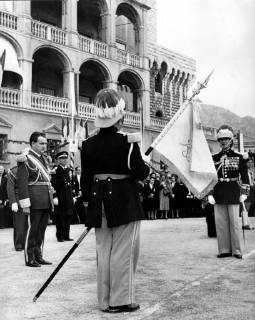 Rainier III of Monaco succeeds Prince Louis II to the throne on 9 May 1949 - 70th anniversary