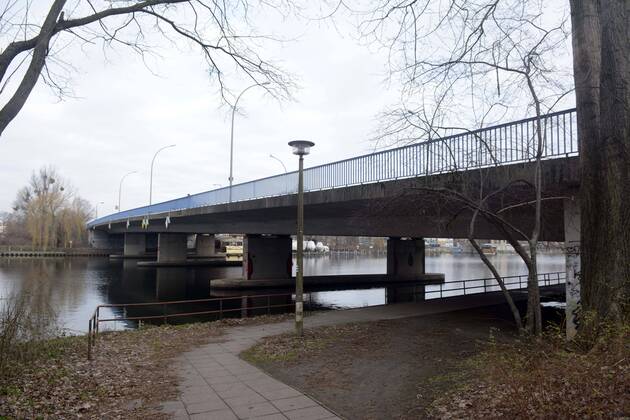 Berlin, Salvador Allende Bridge will be closed for months