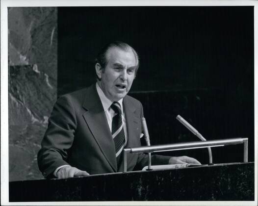 75 Years of the Founding of the State of Israel - Israeli Presidents, Chaim Herzog
