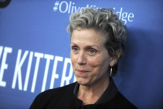 Oscars 2021, Best Actress in a Leading Role Frances McDormand - Stock Images
