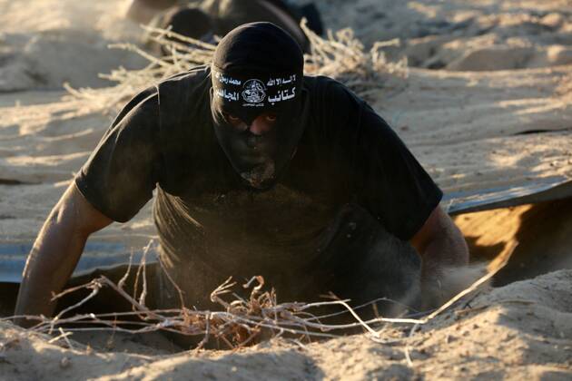 Palestine: Military training camp in Gaza