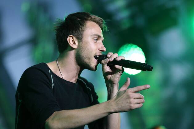 Clueso concert at the IFA Summer Garden in Berlin
