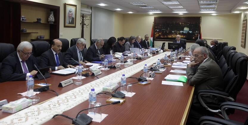 Palestine: Cabinet meeting in Ramallah
