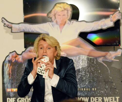 Hans Klok The New Houdini Press Conference in Berlin
