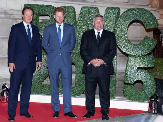 Prince Harry attends Rugby World Cup Welcome Party in London