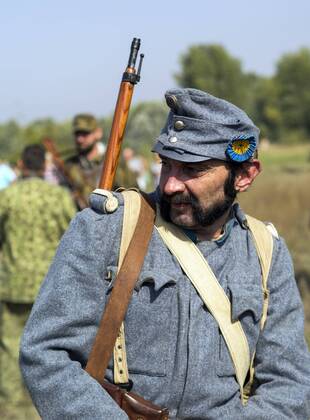 Ukraine: History festival near Kiev