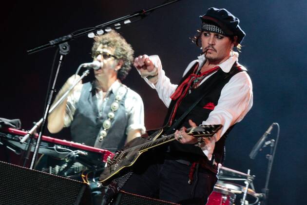 Hollywood Vampires: Rock in Rio - Alice Cooper, Johnny Depp, Joe Perry
