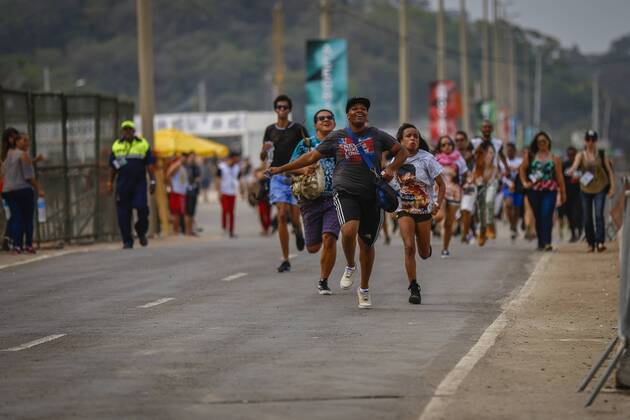 Crowd at Rock in Rio music festival