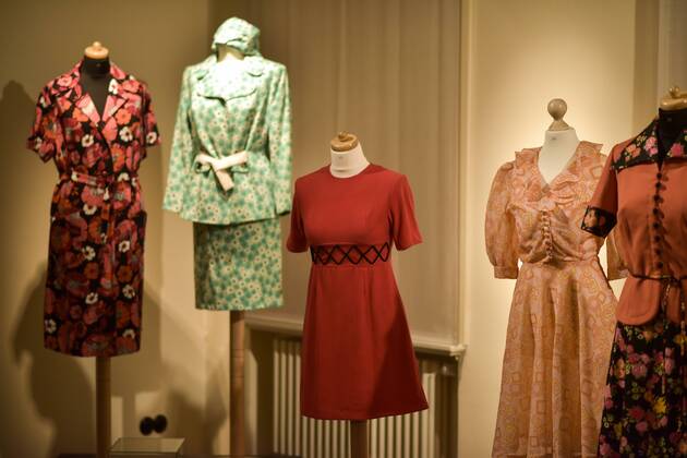 Exhibition on women's fashion in the GDR at the Kunstforum Halle
