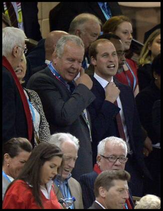 Prince William visits the Rugby World Cup