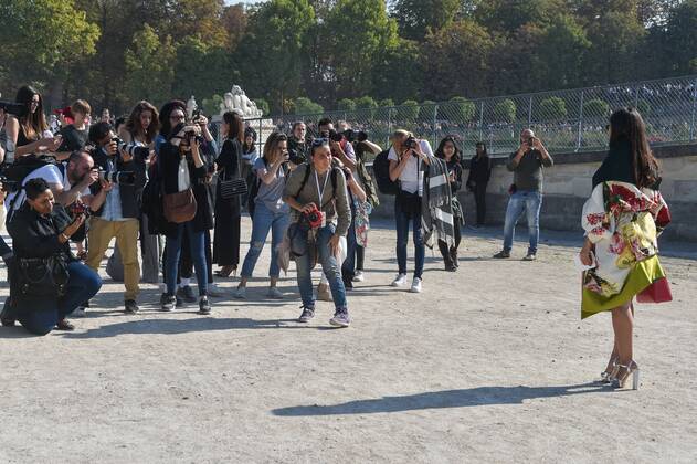 Paris Fashion Week - Street style on the sidelines by Elie Saab