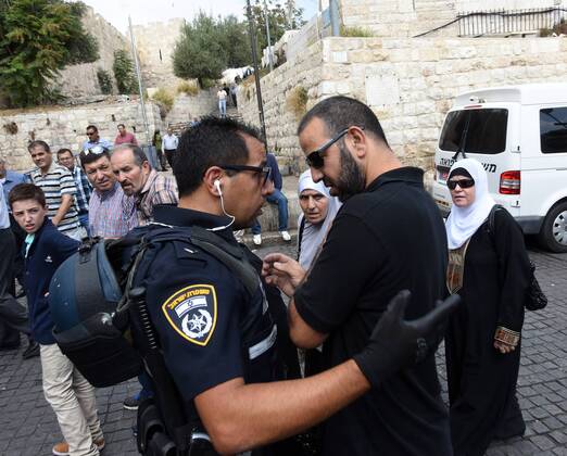Israel - Heightened security in Jerusalem