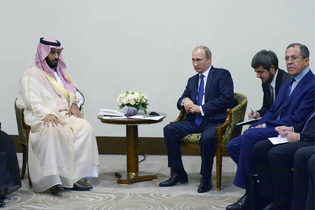 Putin meets Prince bin Salman in Sochi