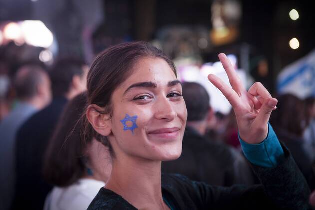Pro Israel demonstration in New York