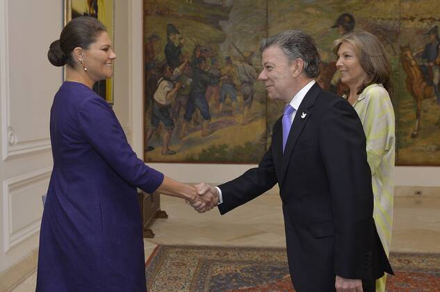 Princess Victoria in Bogota
