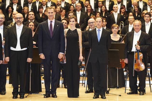 Spanish Royal Couple at the Princess of Asturias Prize in Oviedo