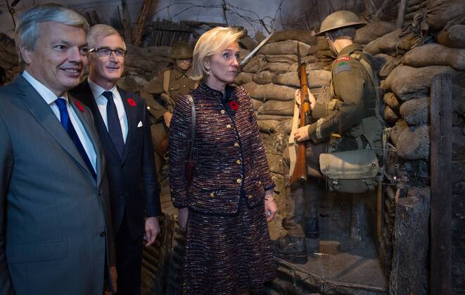 Princess Astrid of Belgium in Calgary