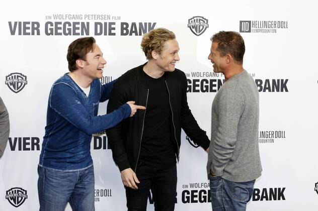 Four against the Bank Photocall in Berlin