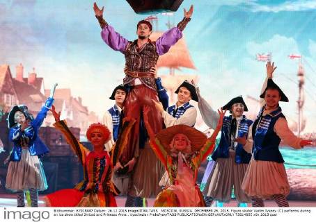 Sinbad and Princess Anna Ice Show in Moscow