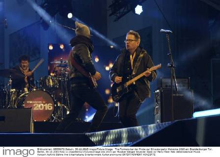 Berlin: Rehearsals for the New Year's Eve Party at the Brandenburg Gate