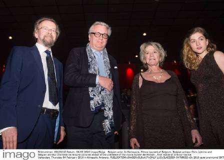 Prince Laurent of Belgium at Achter de Wolken film premiere in Antwerp