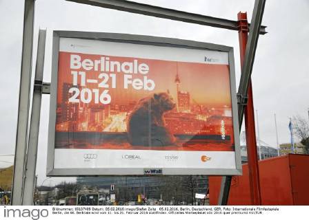 66th Berlinale in Berlin - Posters in the city