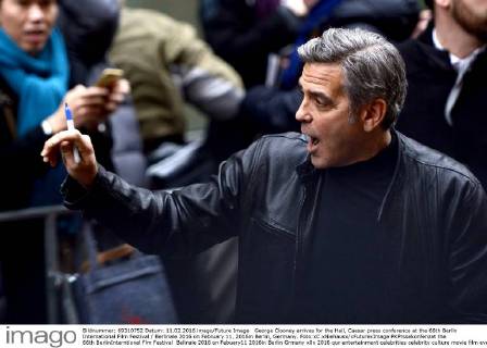 66th Berlinale: Arrival for the PK Hail Caesar!