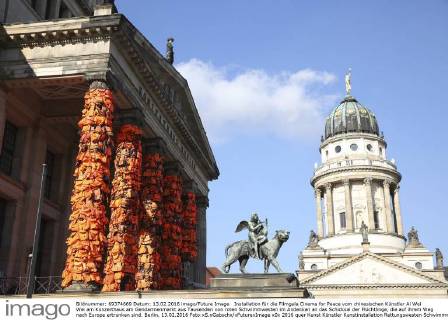 66th Berlinale: Ai Wei Wei Installation for Cinema for Peace