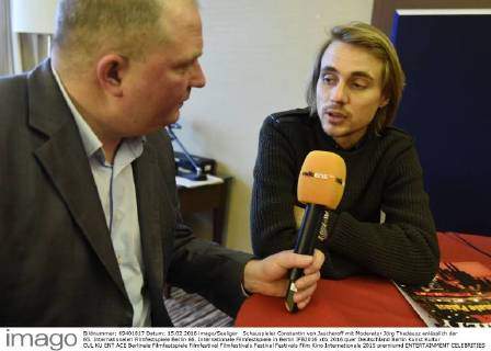 66th Berlinale: Constantin von Jascheroff in an interview with Thadeusz