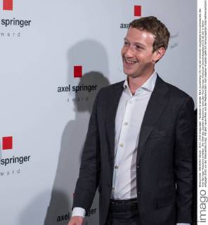 Mark Zuckerberg beim Axel Springer Award 2016