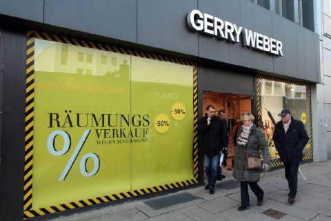 Fashion group Gerry Weber files for bankruptcy
